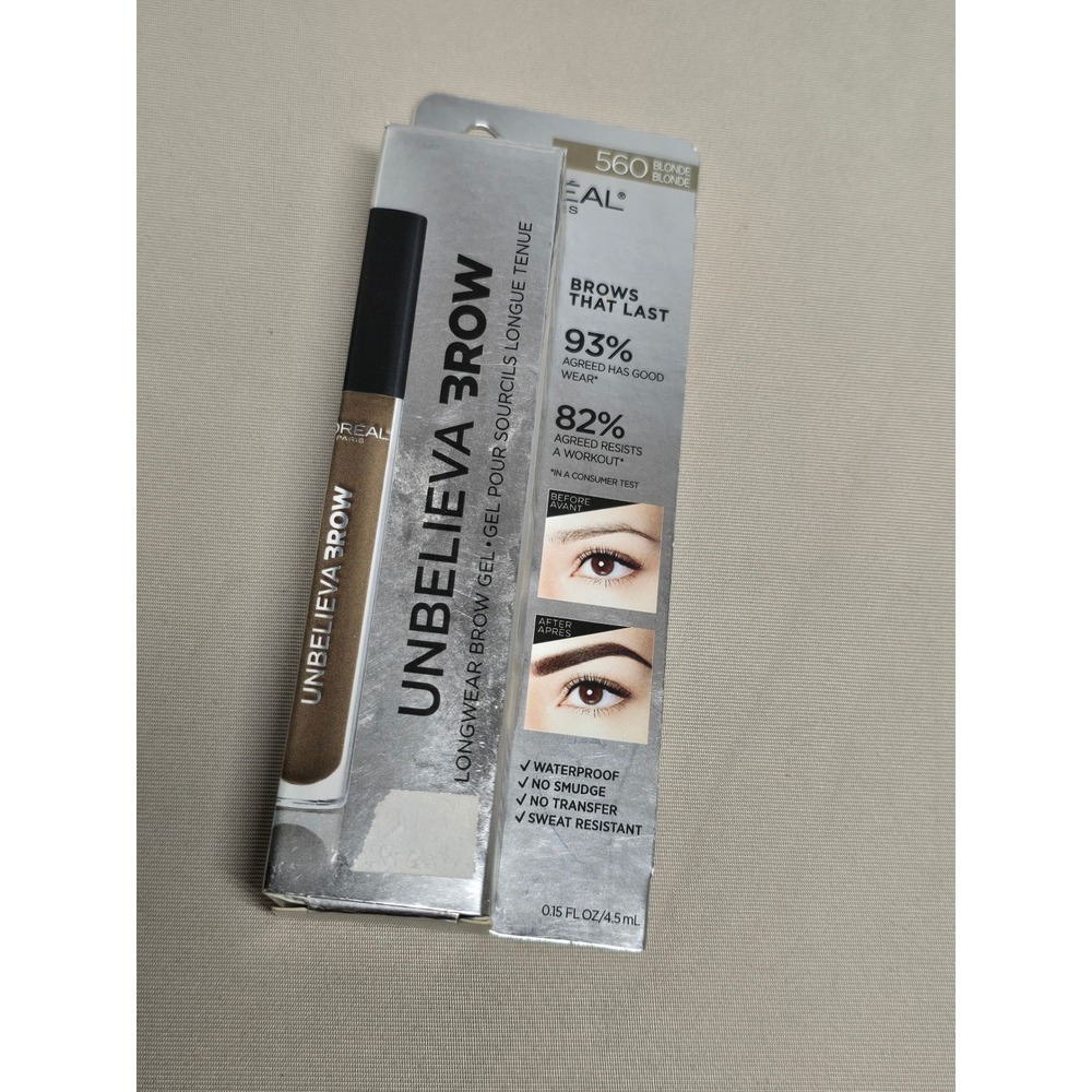L'Oreal Unbelieva Brow 560 Blonde Gel Waterproof
